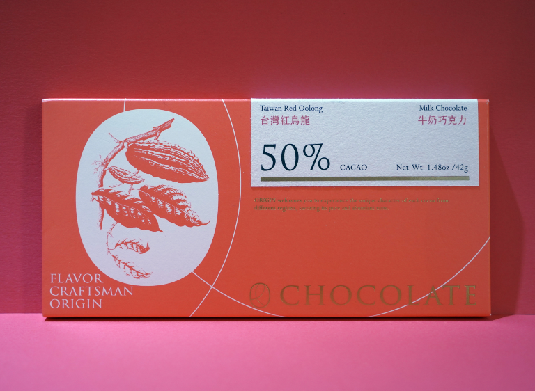 50% 台灣紅烏龍牛奶巧克力