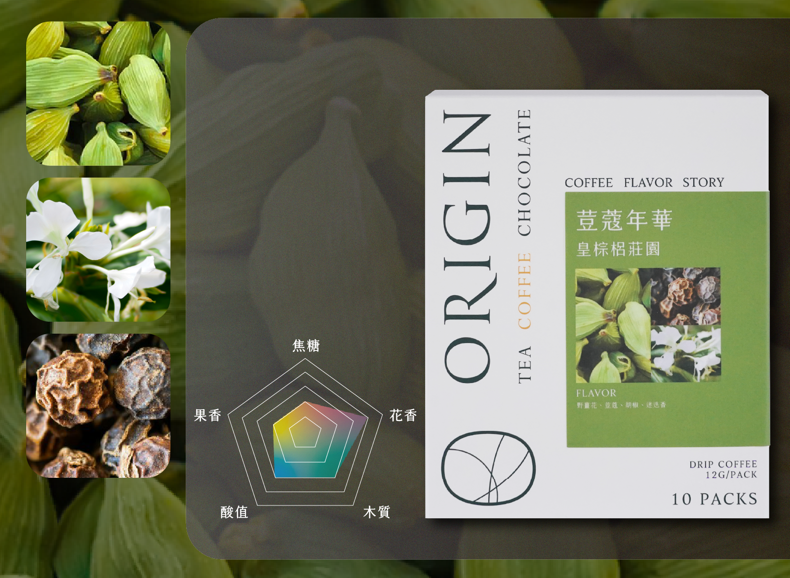 巴西 黃棕梠莊園 荳蔻年華-濾掛包