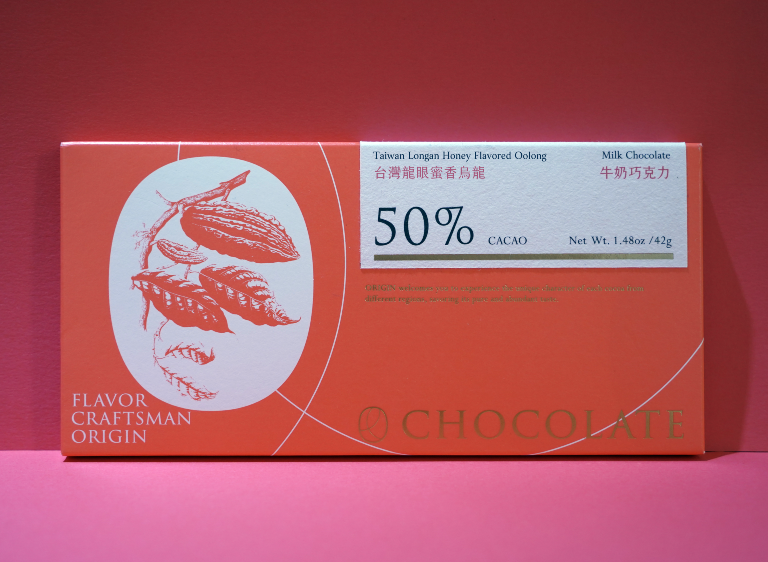 50% 台灣龍眼蜜香烏龍牛奶巧克力